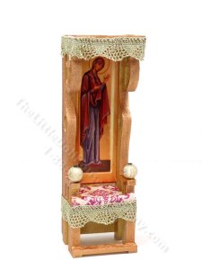 (image for) Miniature Religious Icon Shrine for Dollhouses
