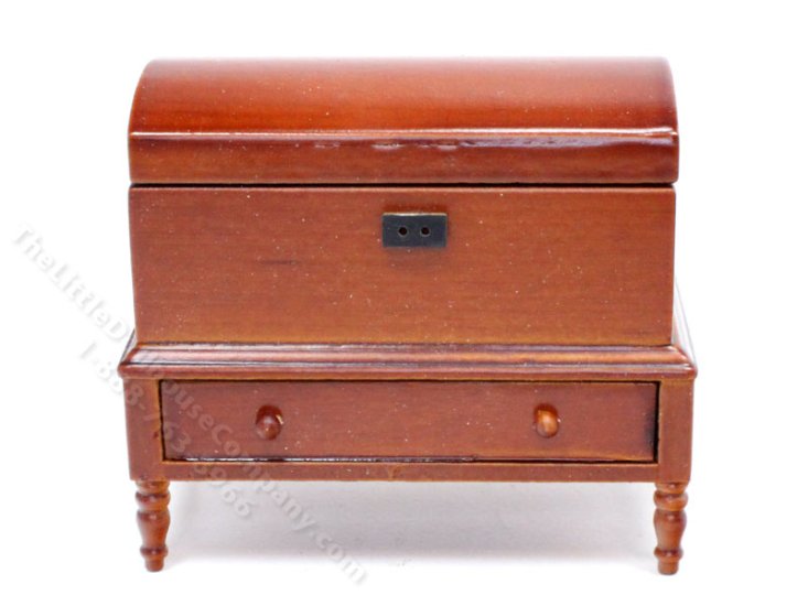 (image for) Dollhouse Scale Model Replica Lincoln Dome Chest