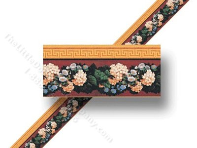 (image for) 1:24 Scale Dollhouse Wallpaper Border