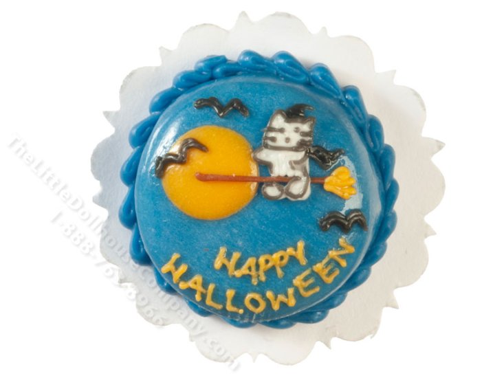 (image for) Miniature Halloween Cake for Dollhouses