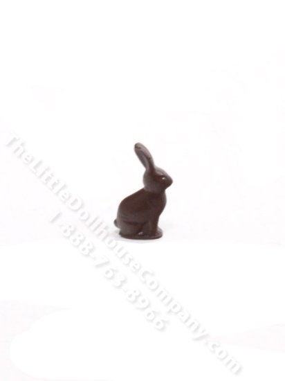 (image for) Miniature Chocolate Bunny for Dollhouses