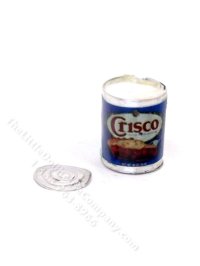 (image for) Miniature Open Can of Crisco Shortening