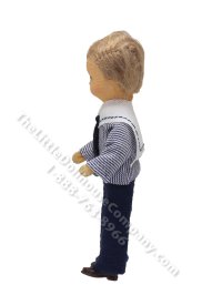 (image for) As-Is Vintage Pair of Boy and Girl Dolls in Sailor Suits by Erna Meyer