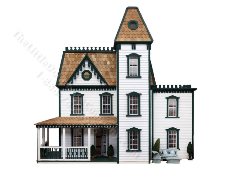 (image for) Vintage Assembled Apple Blossom with 2 Storey Addition