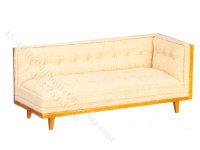 (image for) Miniature Mid Century Sectional for Dollhouses - Linen