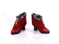 (image for) Miniature Leather Ladies Boots by Judith Blondell for Dollhouses