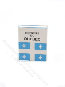 (image for) Miniature Book: Histoire du Quebec