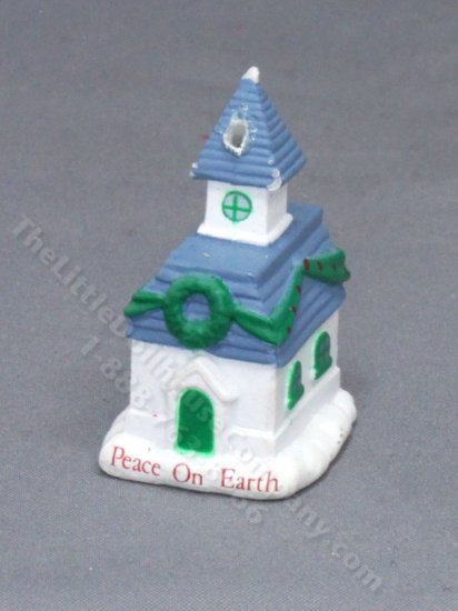 (image for) Miniature Christmas Church for Dollhouses