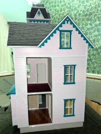 (image for) Assembled Georgian Secret Tower House in Pastel Hues