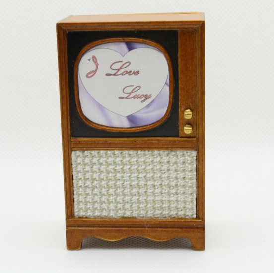 (image for) Miniature "I Love Lucy" Television