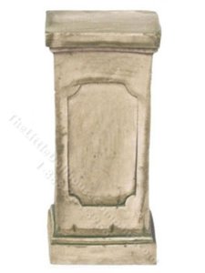(image for) Miniature Grey Pedestal for Dollhouses