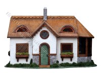 (image for) Assembled Thatched Roof Cottage