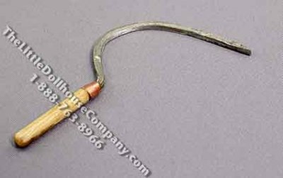 (image for) Miniature Sickle for Dollhouses