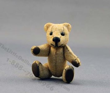 (image for) Dollhouse Scale Model Bear by Alice Zinn