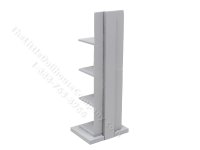 (image for) Miniature Medium Book Tower Shelf in Gray by PRD Miniatures