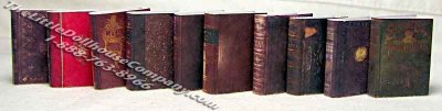 (image for) Miniature Reproduction Antique Books for Dollhouses #1