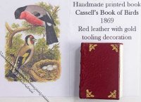 (image for) Miniature Book: 'Cassell's Book of Birds'