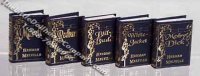 (image for) Miniature Reproduction Herman Melville Books for Dollhouses