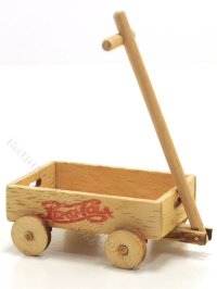 (image for) Miniature Wooden Wagon by Jane Woodham of Truly Scrumptious