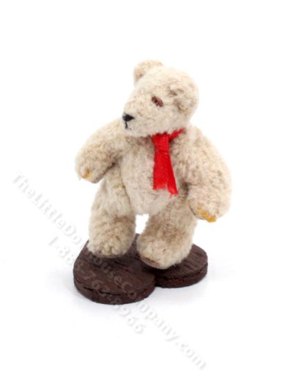 (image for) Miniature Tan Bear for Dollhouses