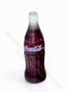 (image for) Dollhouse Scale Model Coca Cola Bottle
