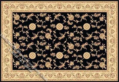 (image for) Dollhouse Scale Model Rectangular Traditional Rug