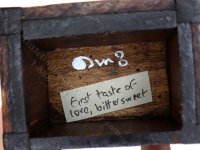 (image for) Miniature Signed Gothic Carver Chair by Michael Mortimer