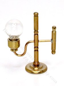 (image for) Miniature Antique Student Lamp for Dollhouses