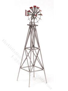 (image for) Miniature Garden Windmill for Dollhouses