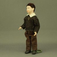 (image for) Boy in Brown Pullover by Cindy's Dolls