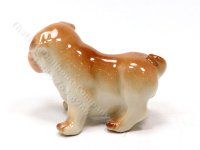 (image for) Miniature Porcelain Bulldog for Dollhouses