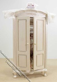 (image for) Miniature Dressed Overstuffed Blanket Closet by Danielle Designs