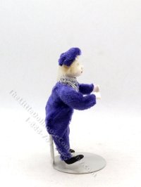 (image for) Miniature Tudor Boy Doll in Purple Velvet Outfit by Detta's Darling Dolls