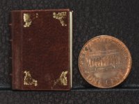 (image for) Miniature Book: 'Quadrupeds of North America'