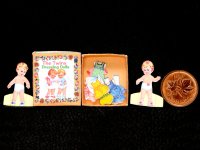 (image for) Miniature Dressable Twin Paper Dolls