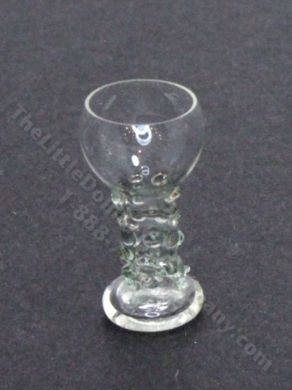 (image for) Miniature Sky Blue-Stemmed Wine Goblet by Gerd Felka