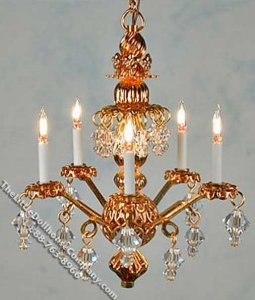 (image for) Miniature Princess Abigail Chandelier