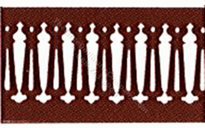 (image for) Miniature Laser Cut Porch Baluster
