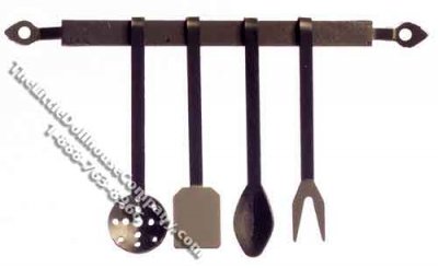 (image for) 1700s Style Cooking Utensils for Dollhouses