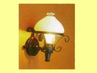 (image for) Americana Sconce White Globe