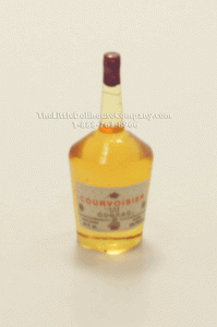 (image for) Dollhouse 1:12 Scale Replica Courvoisier Cognac Real Glass