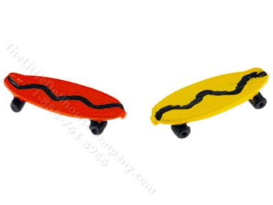 (image for) Miniature Toy Skate Board for Dollhouses (1pc)