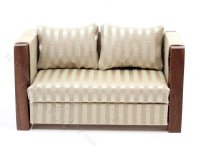 (image for) Miniature Art Deco Sofa for Dollhouses