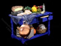 (image for) Miniature Food Preparation Table by Paula Gilhooley