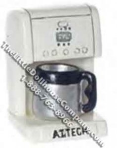 (image for) Dollhouse Scale Model Coffee Maker