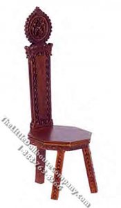 (image for) Miniature Scabello Italian Chair for Dollhouses