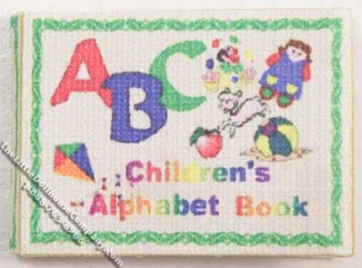 (image for) Miniature Book: ABC's Book, Children's Alphabet Book