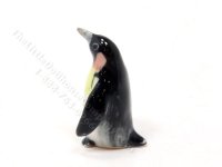 (image for) Miniature Porcelain Emperor Penguin for Dollhouses