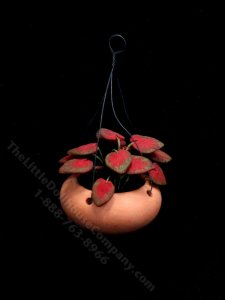 (image for) Miniature Hanging Coleus For Dollhouses