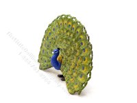 (image for) Miniature Peacock for Dollhouses